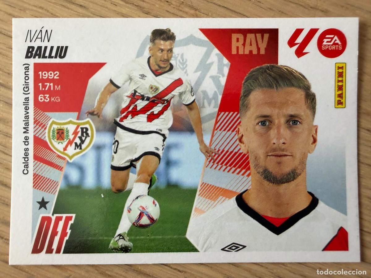 Cromos de f&uacute;tbol: 5 BALLIU RAYO VALLECANO 25 26 2025 2026 LIGA EA SPORTS COLECCIONES ESTE SIN PEGAR STICKER
