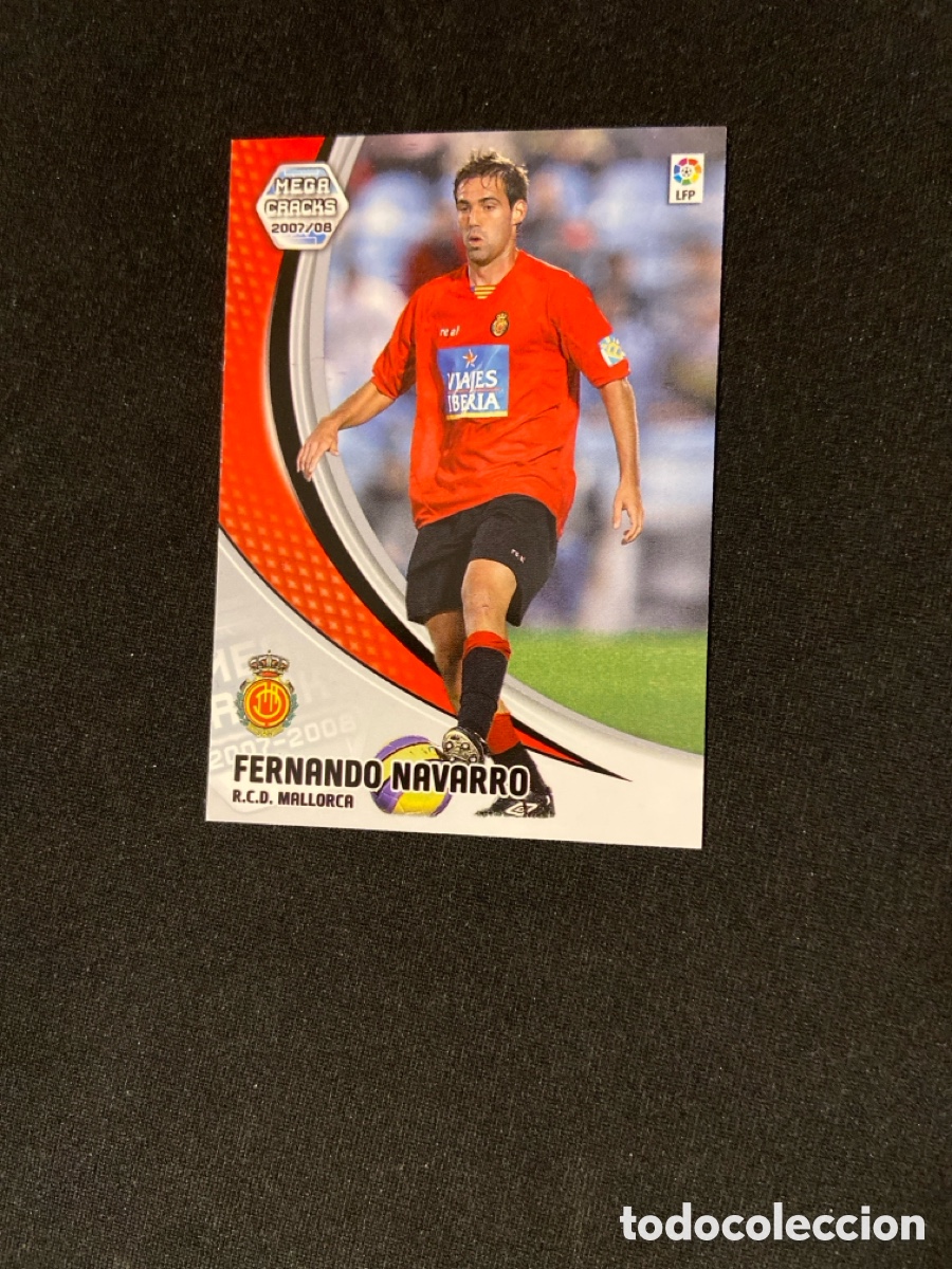 Cromos de f&uacute;tbol: FERNANDO NAVARRO 189 (MALLORCA)