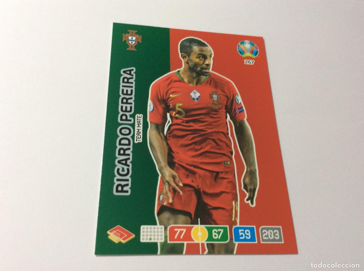 Cromos de f&uacute;tbol: 267 Ricardo Pereira Portugal UEFA Euro 2020 Preview Adrenalyn XL Panini