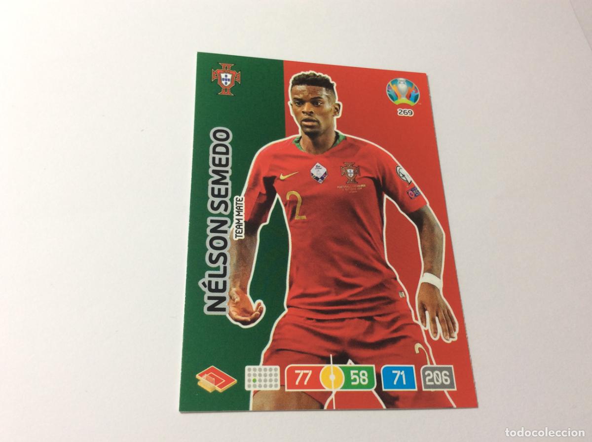 Cromos de f&uacute;tbol: 269 N&eacute;lson Semedo Portugal UEFA Euro 2020 Preview Adrenalyn XL Panini