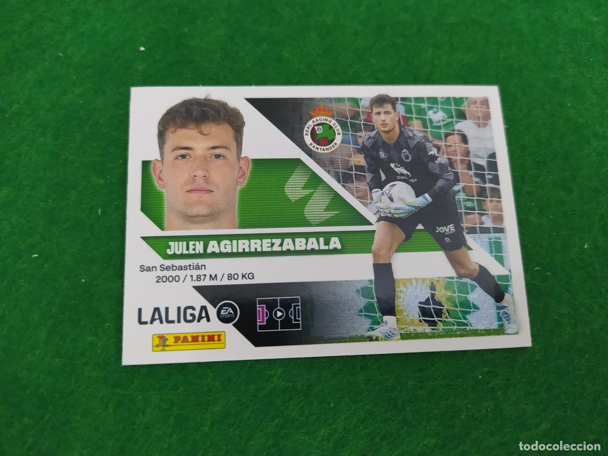 Figurine di Calcio: LIGA ESTE 2026 2027 26 27 NUEVO - 3 EDICION - RACING DE SANTADER N&ordm; 3 AGIRREZABALA