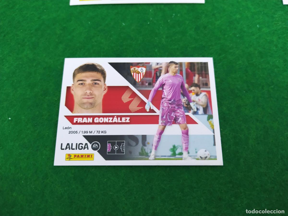 Figurine di Calcio: LIGA ESTE 2026 2027 26 27 NUEVO - 3 EDICION - SEVILLA FC N&ordm; 4 FRAN GONZALEZ