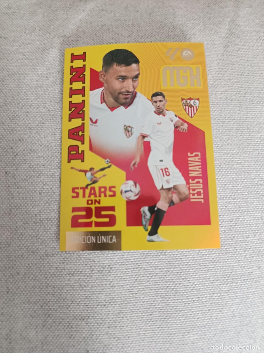 Figurine di Calcio: Megacracks 26/27. 437- Jes&uacute;s Navas. Sevilla. Stars on 25.
