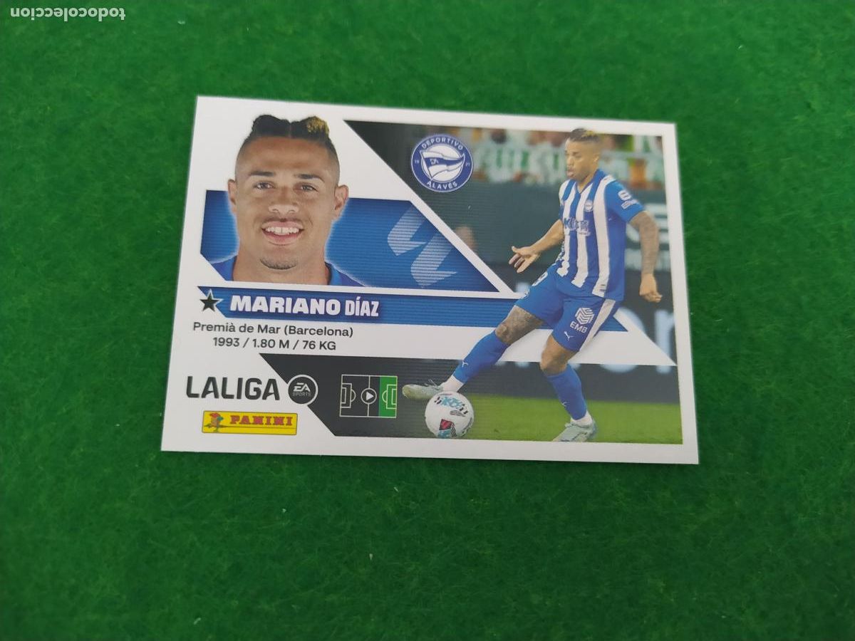 Cromos de f&uacute;tbol: LIGA ESTE 2026 2027 26 27 NUEVO - 3 EDICION - COLOCA N&ordm; 20 BIS MARIANO DEPORTIVO ALAVES