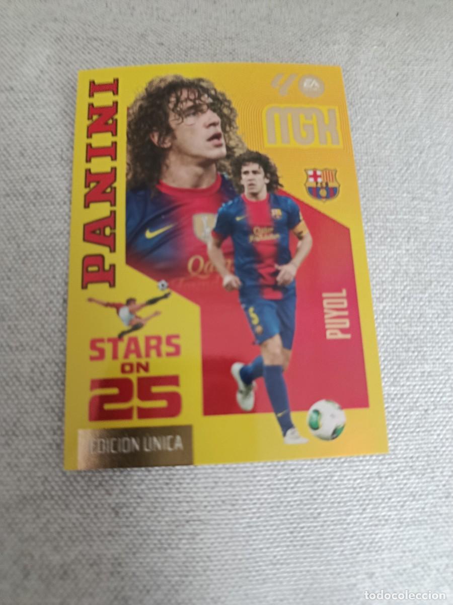 Cromos de f&uacute;tbol: Megacracks 26/27. 429- Carles Puyol. Barcelona. Stars on 25.