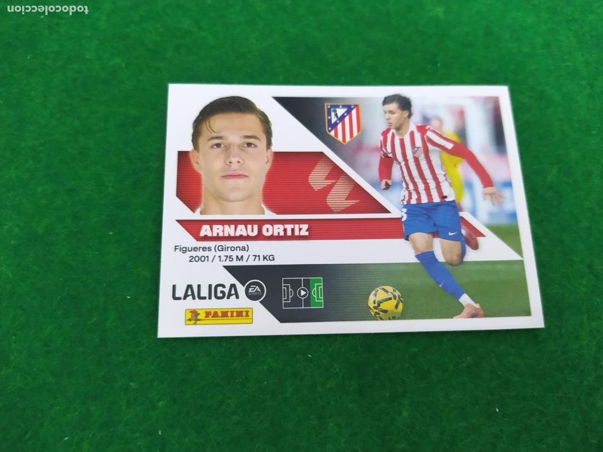 Cromos de f&uacute;tbol: LIGA ESTE 2026 2027 26 27 NUEVO - 3 EDICION - COLOCA N&ordm; 16 BIS ARNAU ORTIZ ATLETICO DE MADRID
