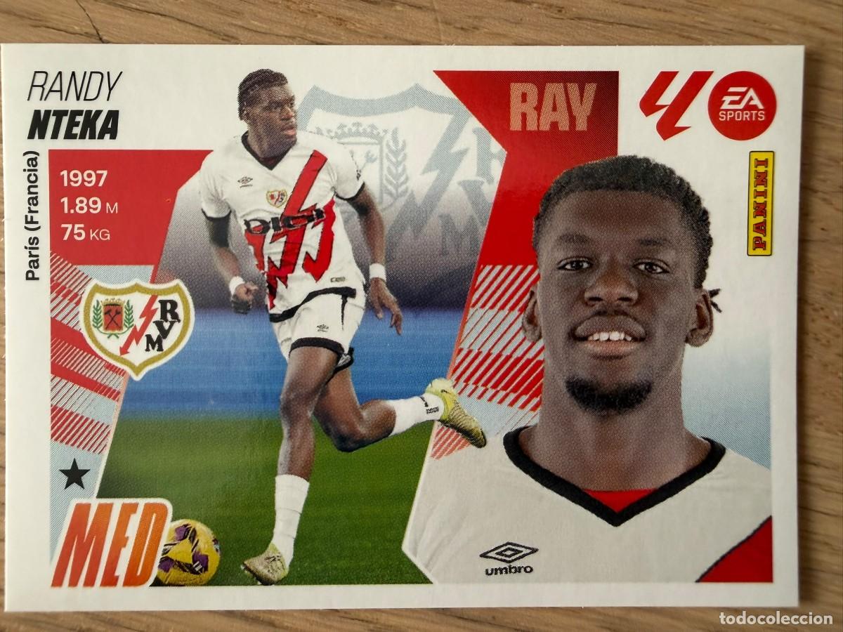 Cromos de f&uacute;tbol: 15A 15 A NTEKA RAYO VALLECANO 25 26 2025 2026 LIGA EA SPORTS COLECCIONES ESTE SIN PEGAR STICKER
