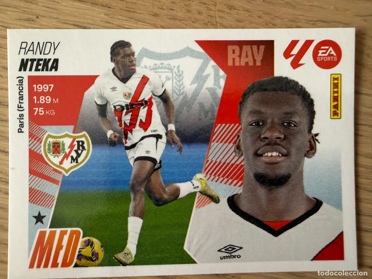 Cromos de f&uacute;tbol: 15A 15 A NTEKA RAYO VALLECANO 25 26 2025 2026 LIGA EA SPORTS COLECCIONES ESTE SIN PEGAR STICKER