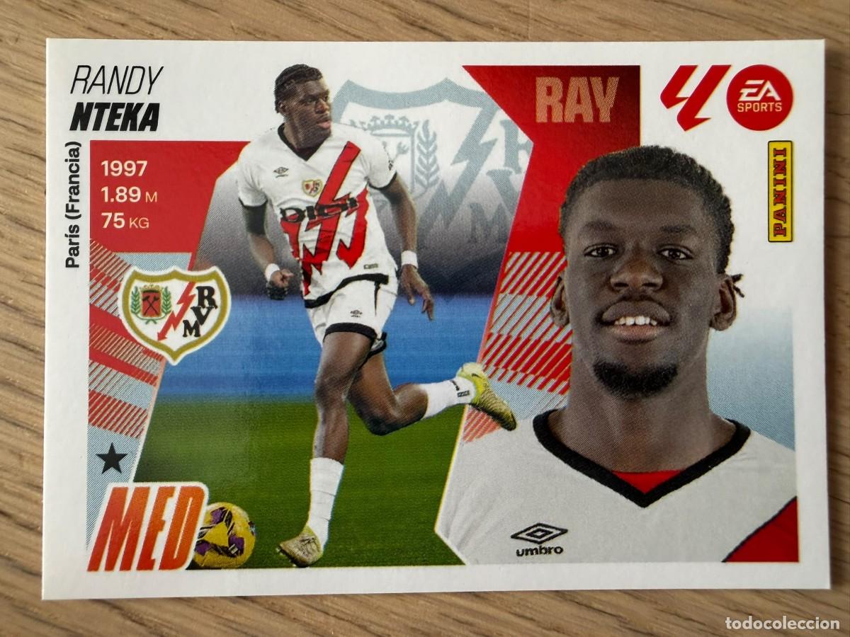 Cromos de f&uacute;tbol: 15A 15 A NTEKA RAYO VALLECANO 25 26 2025 2026 LIGA EA SPORTS COLECCIONES ESTE SIN PEGAR STICKER