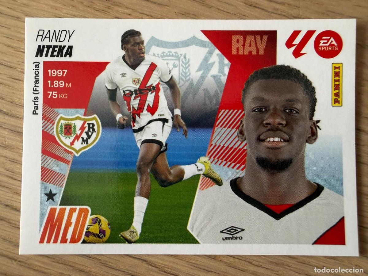Fu&szlig;ball-Sticker: 15A 15 A NTEKA RAYO VALLECANO 25 26 2025 2026 LIGA EA SPORTS COLECCIONES ESTE SIN PEGAR STICKER