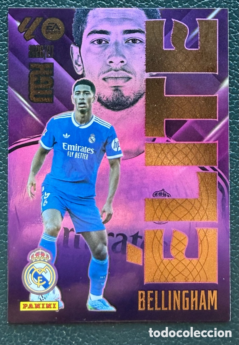 Fu&szlig;ball-Sticker: 2 BELLINGHAM REAL MADRID ELITE FICHAS ALBUM MEGACRACKS 2026 2027 MGK 26 27