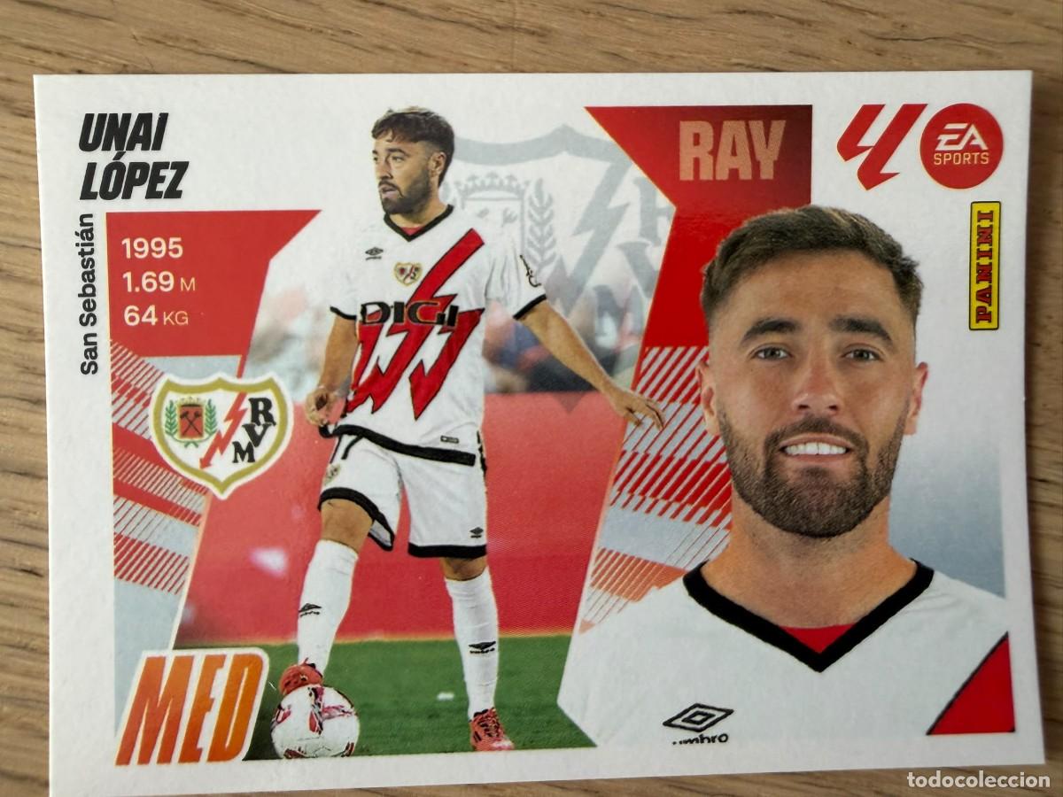 Fu&szlig;ball-Sticker: 16 UNAI LOPEZ RAYO VALLECANO 25 26 2025 2026 LIGA EA SPORTS COLECCIONES ESTE SIN PEGAR STICKER