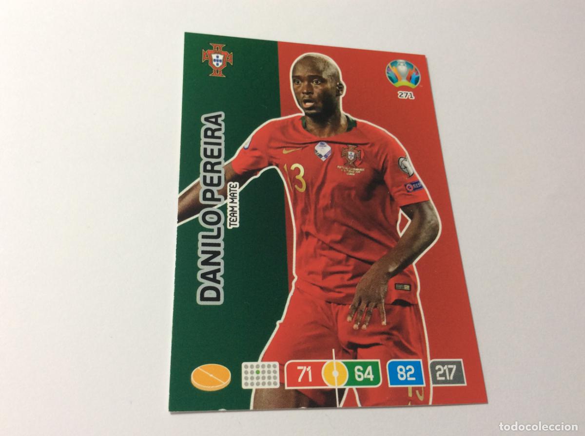 Fu&szlig;ball-Sticker: 271 Danilo Pereira Portugal UEFA Euro 2020 Preview Adrenalyn XL Panini
