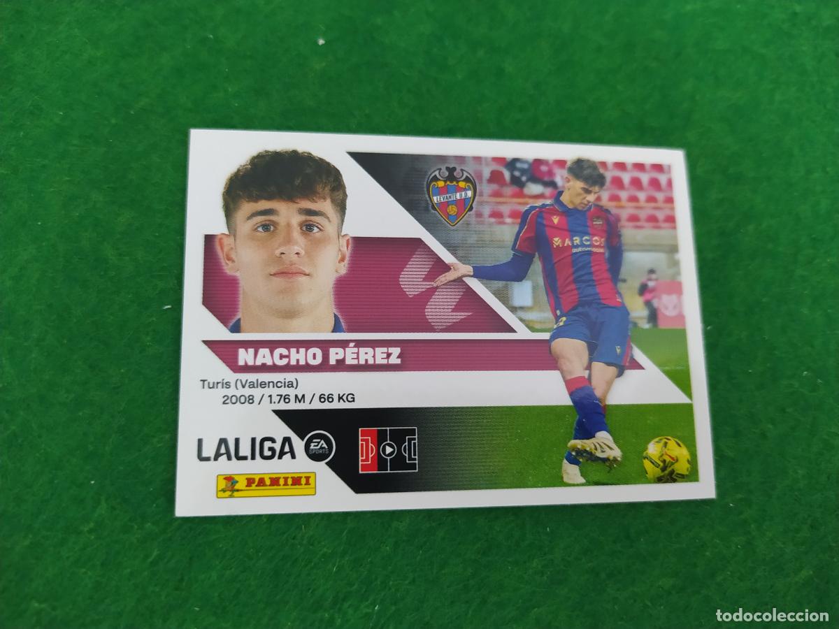 Fu&szlig;ball-Sticker: LIGA ESTE 2026 2027 26 27 NUEVO - 3 EDICION - COLOCA N&ordm; 6 BIS NACHO PEREZ LEVANTE