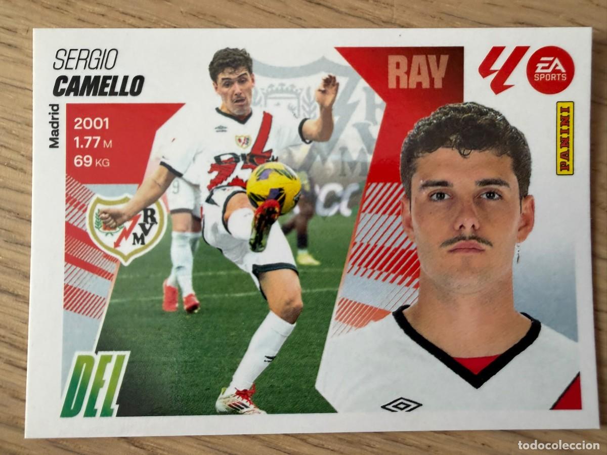 Fu&szlig;ball-Sticker: 17 CAMELLO RAYO VALLECANO 25 26 2025 2026 LIGA EA SPORTS COLECCIONES ESTE SIN PEGAR STICKER