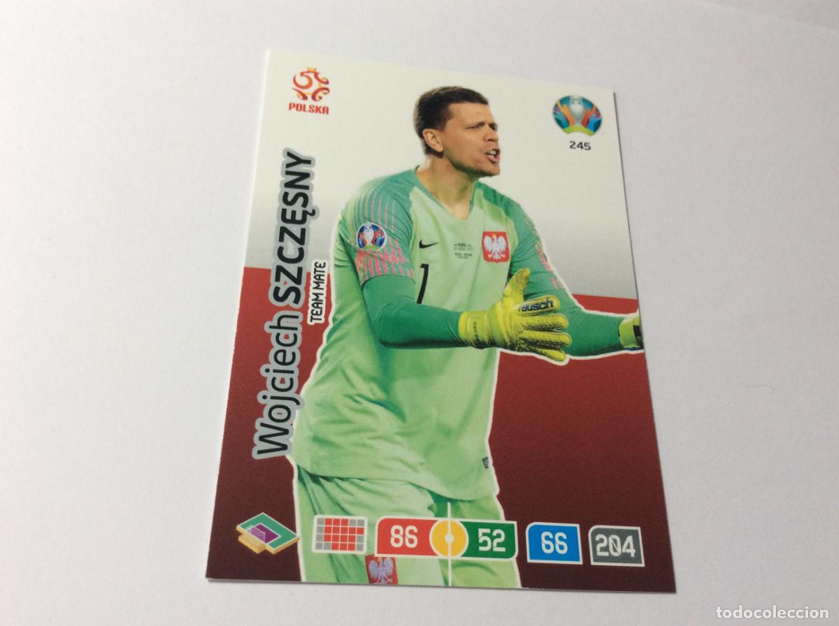 Cartes &agrave; collectionner de Football: 245 Wojciech Szczęsny Polonia UEFA Euro 2020 Preview Adrenalyn XL Panini