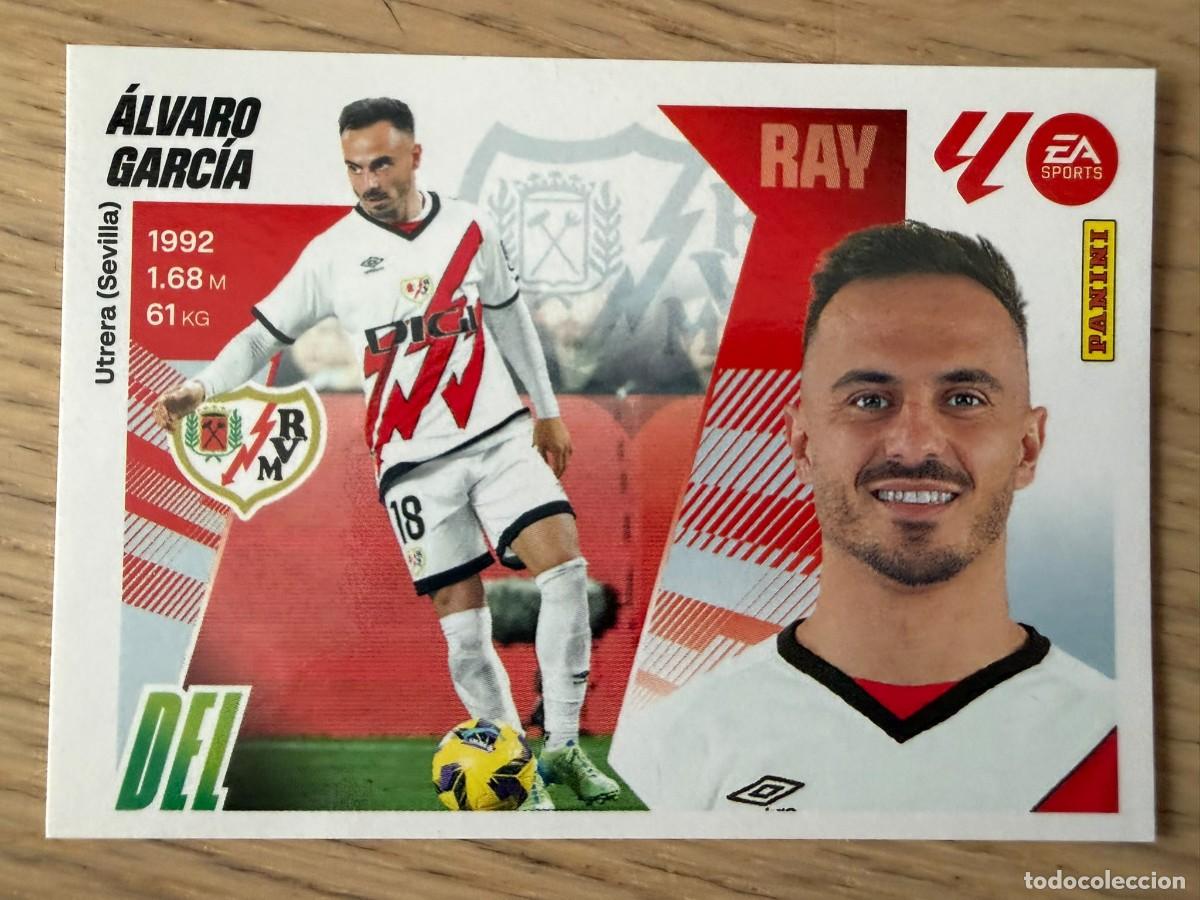 Football Stickers: 19 ALVARO GARCIA RAYO VALLECANO 25 26 2025 2026 LIGA EA SPORTS COLECCIONES ESTE SIN PEGAR STICKER