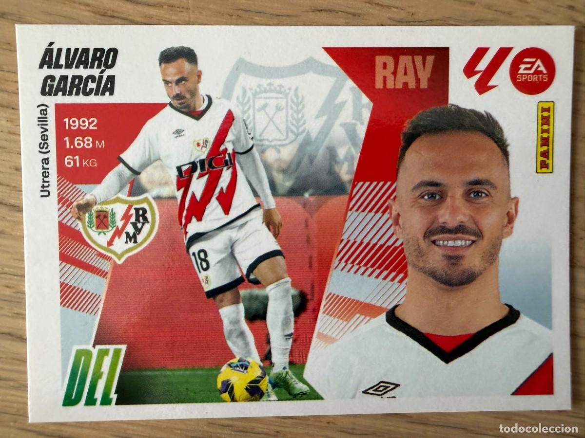 Football Stickers: 19 ALVARO GARCIA RAYO VALLECANO 25 26 2025 2026 LIGA EA SPORTS COLECCIONES ESTE SIN PEGAR STICKER