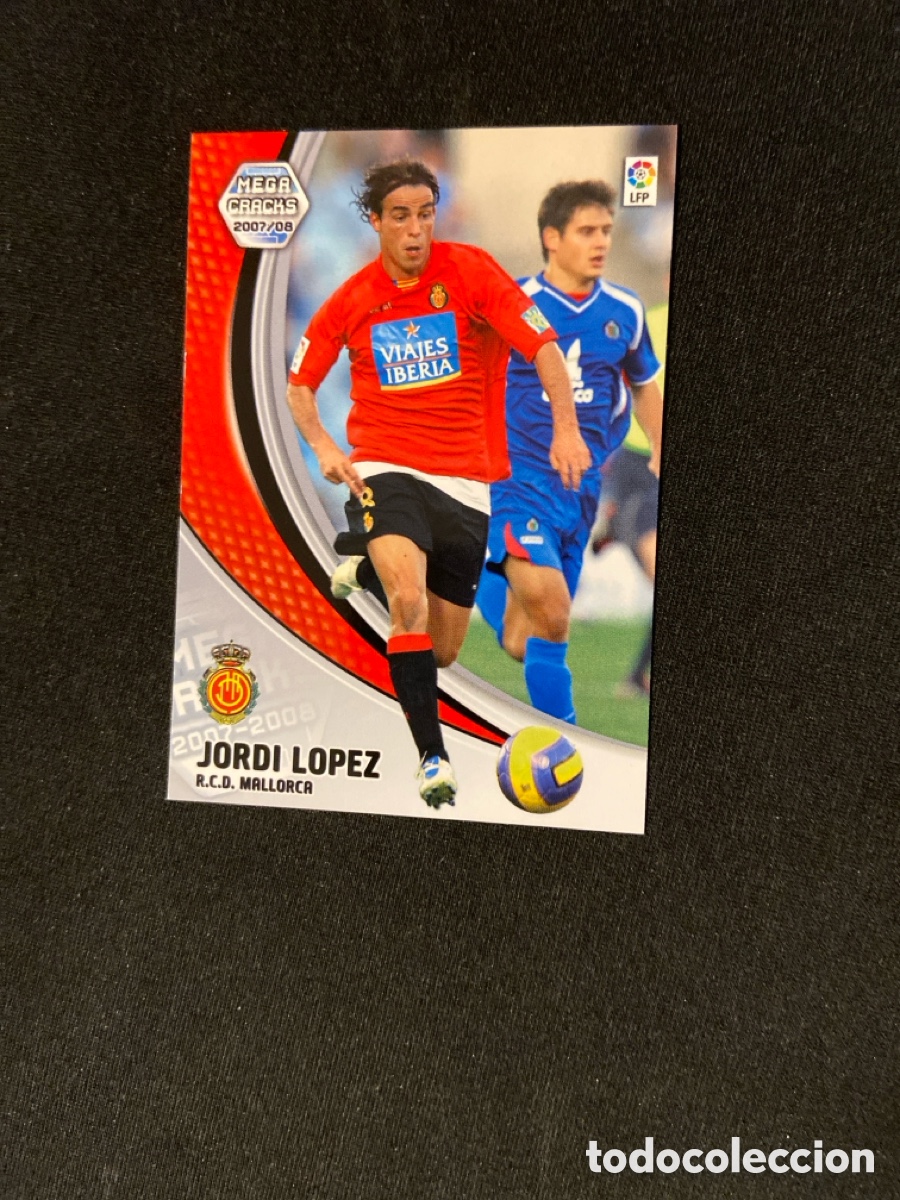 Cromos de f&uacute;tbol: JORDI LOPEZ 192 (MALLORCA)