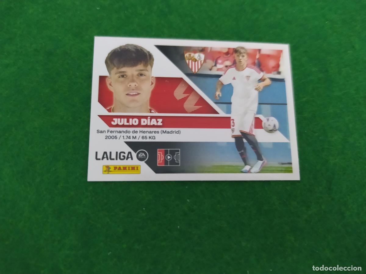 Cromos de f&uacute;tbol: LIGA ESTE 2026 2027 26 27 NUEVO - 3 EDICION - COLOCA N&ordm; 8 BIS JULIO DIAZ SEVILLA FC