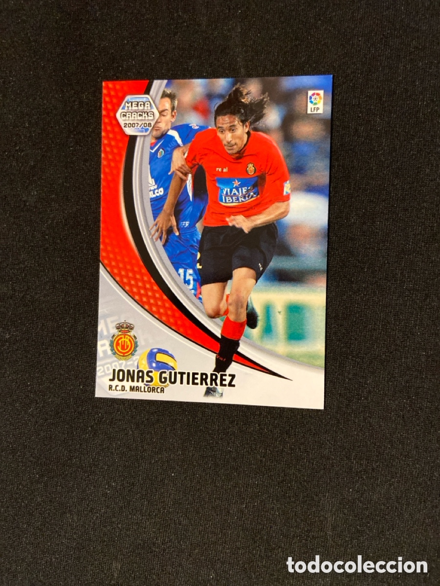 Cromos de f&uacute;tbol: JONAS GUTIERREZ 193 (MALLORCA)