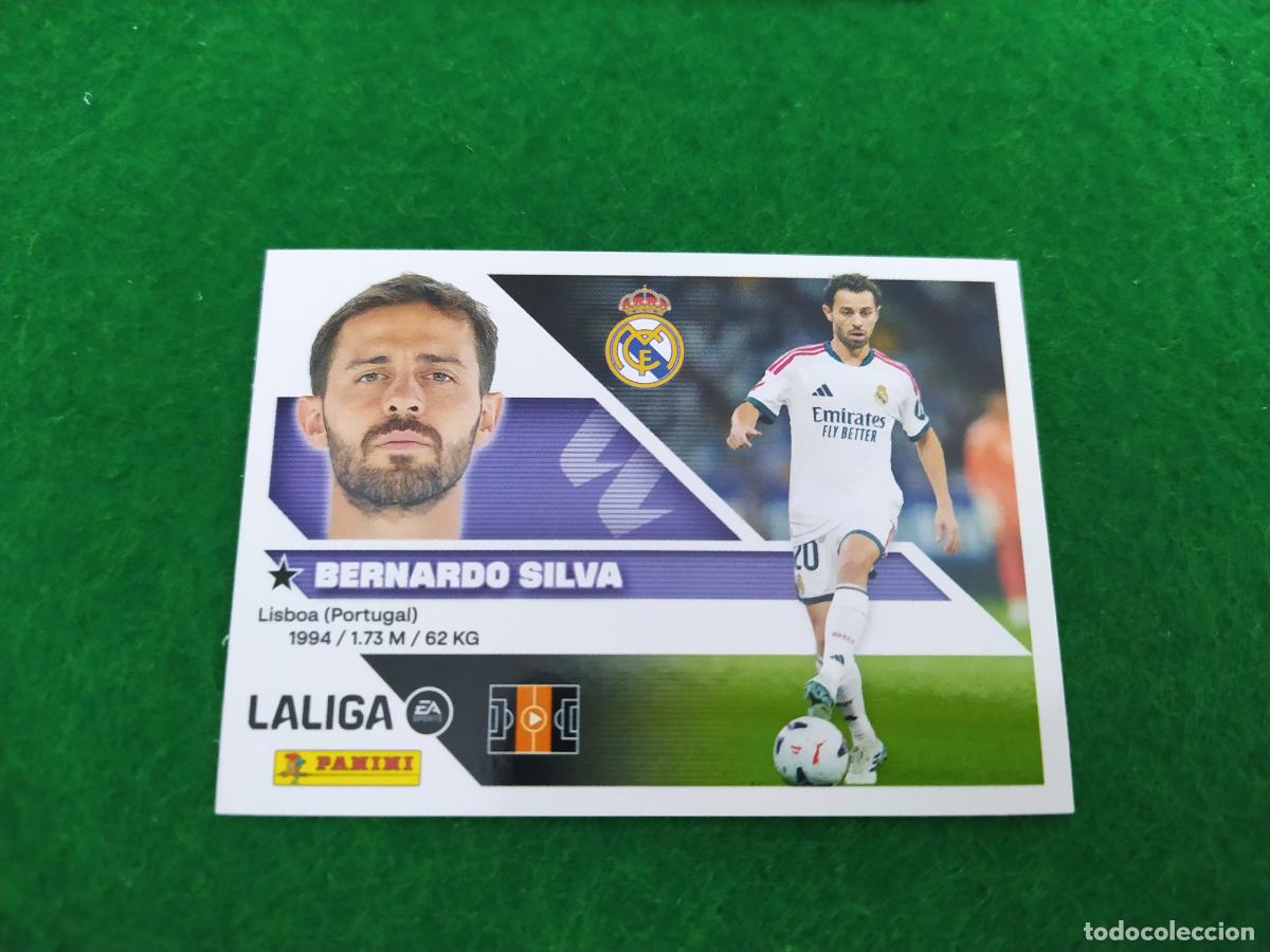 Cromos de f&uacute;tbol: LIGA ESTE 2026 2027 26 27 NUEVO - 3 EDICION - FICHAJE N&ordm; 21 BERNARDO SIVA REAL MADRID