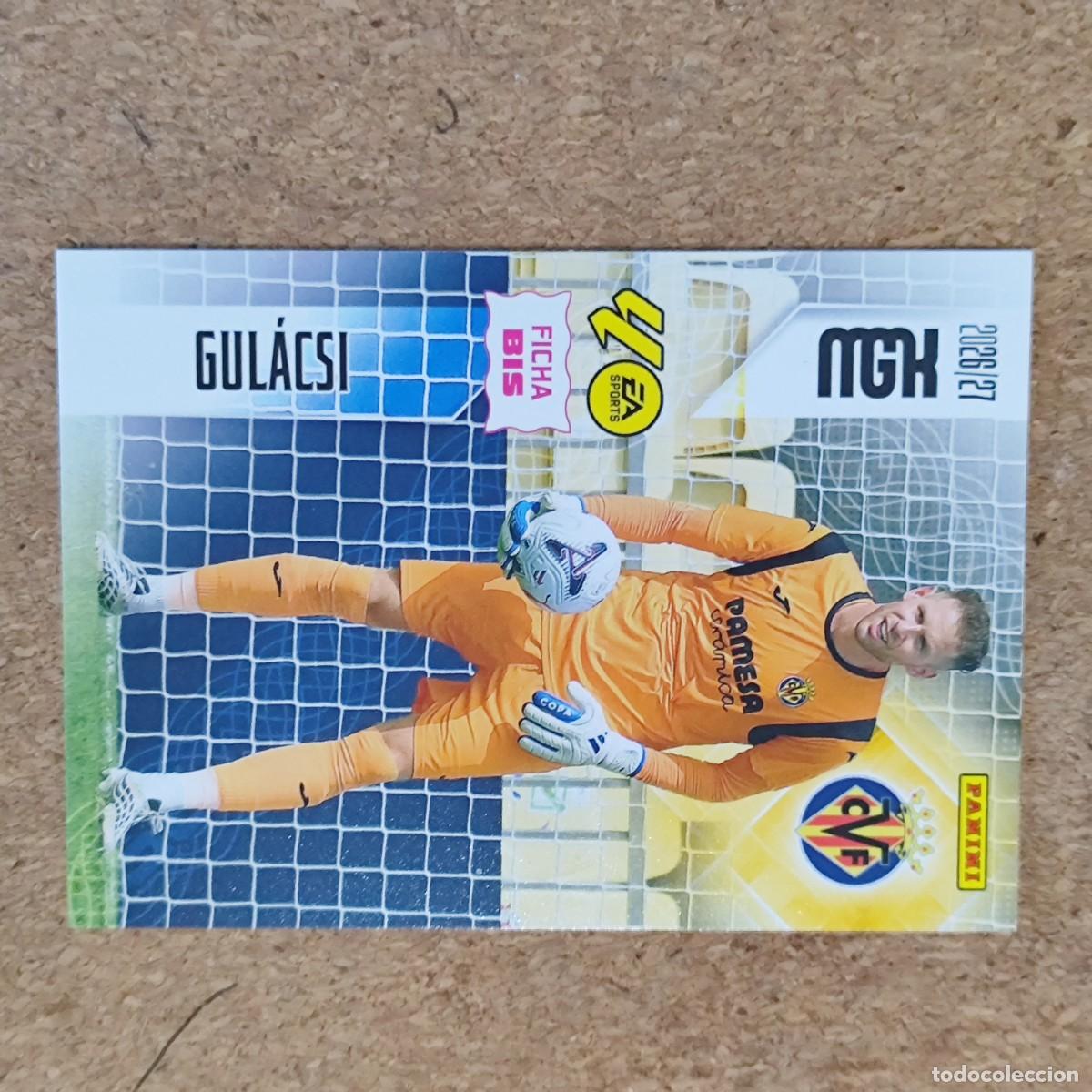 Cromos de f&uacute;tbol: MEGACRACKS 2&ordf; EDICION 26/27 CARD FICHA BIS GULACSI VILLARREAL # 363BIS PANINI