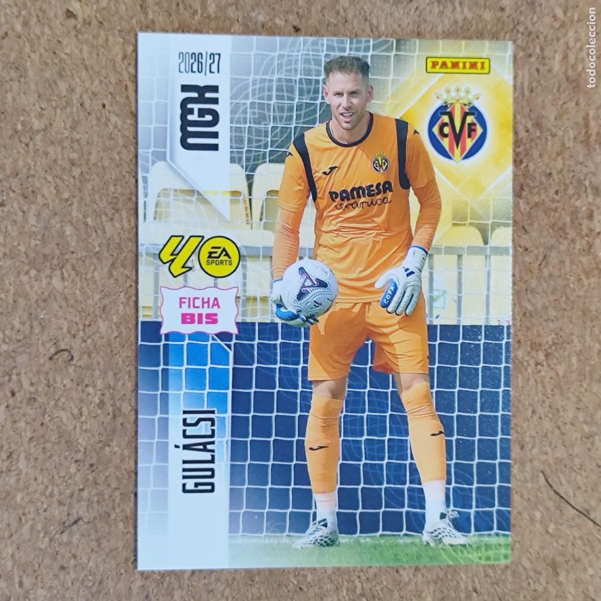 Cromos de f&uacute;tbol: MEGACRACKS 2&ordf; EDICION 26/27 CARD FICHA BIS GULACSI VILLARREAL # 363BIS PANINI