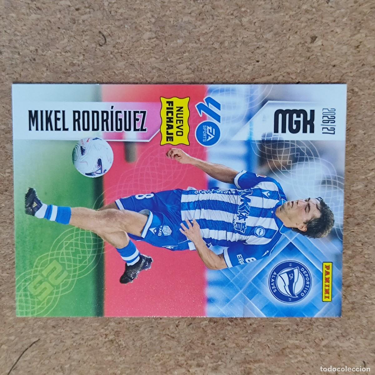 Cromos de f&uacute;tbol: MEGACRACKS 2&ordf; EDICION 26/27 CARD NUEVO FICHAJE MIKEL RODRIGUEZ ALAVES # 456 PANINI