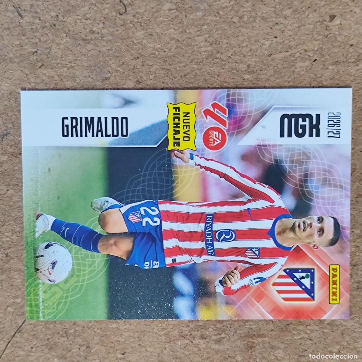 Cromos de f&uacute;tbol: MEGACRACKS 2&ordf; EDICION 26/27 CARD NUEVO FICHAJE GRIMALDO AT MADRID # 459 PANINI