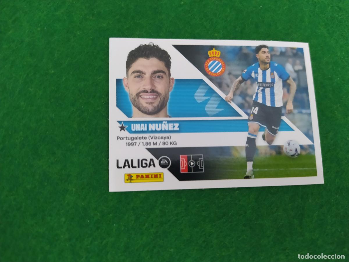 Cromos de f&uacute;tbol: LIGA ESTE 2026 2027 26 27 NUEVO - 3 EDICION - FICHAJE N&ordm; 27 NU&Ntilde;EZ ESPANYOL