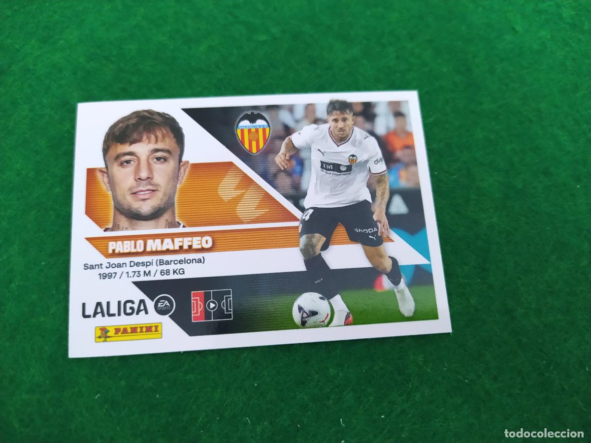 Cromos de f&uacute;tbol: LIGA ESTE 2026 2027 26 27 NUEVO - 3 EDICION - FICHAJE N&ordm; 28 MAFFEO VALENCIA