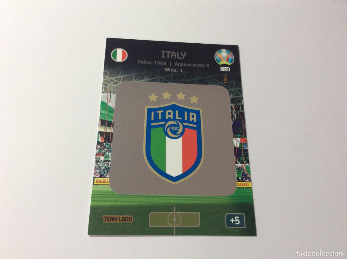 Cromos de f&uacute;tbol: 208 Escudo Italia UEFA Euro 2020 Preview Adrenalyn XL Panini