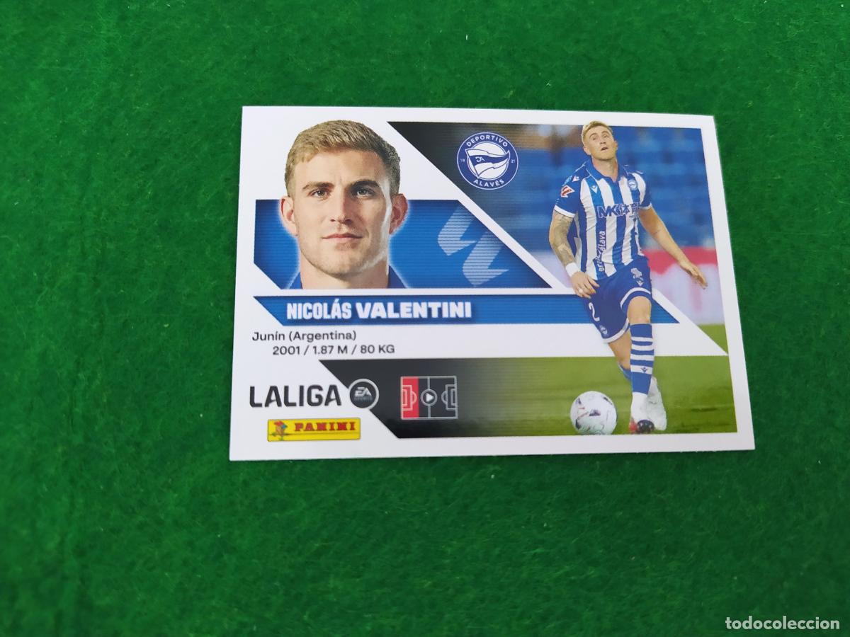 Cromos de f&uacute;tbol: LIGA ESTE 2026 2027 26 27 NUEVO - 3 EDICION - FICHAJE N&ordm; 30 VALENTINI DEPORTIVO ALAVES