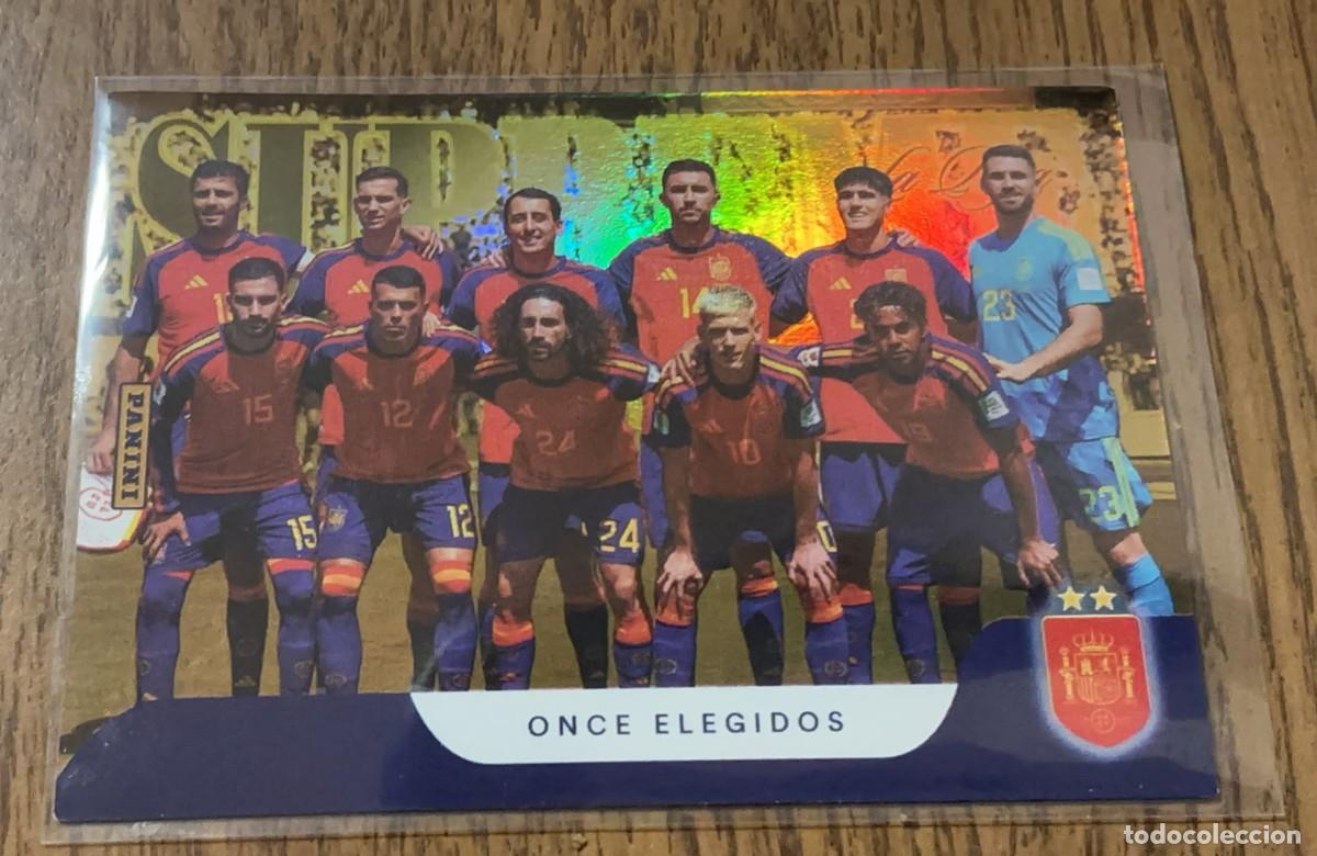 Cromos de f&uacute;tbol: Once Elegidos - Supreme Insert Panini Club Pasion Espa&ntilde;a - Lamine Yamal S7