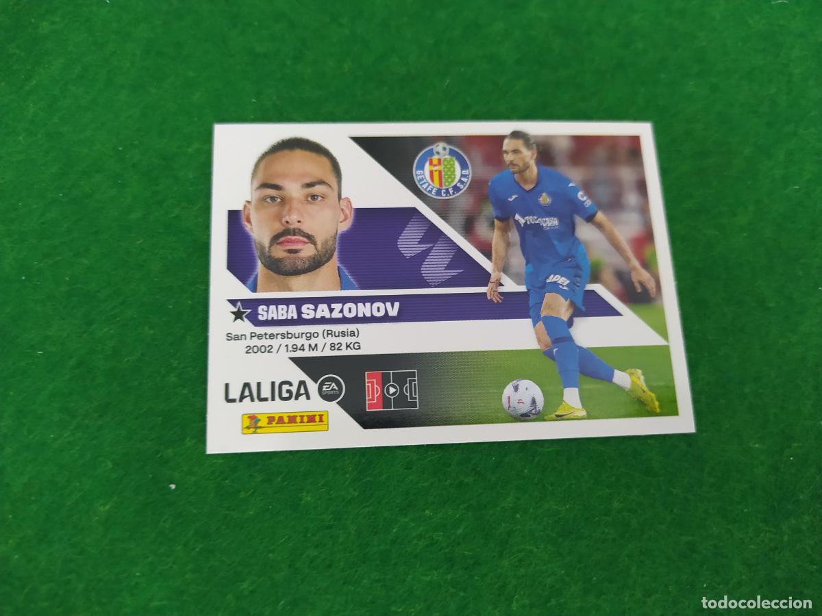 Cromos de f&uacute;tbol: LIGA ESTE 2026 2027 26 27 NUEVO - 3 EDICION - FICHAJE N&ordm; 31 SAZONOV GETAFE