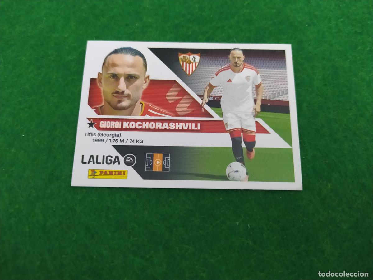 Figurine di Calcio: LIGA ESTE 2026 2027 26 27 NUEVO - 3 EDICION - FICHAJE N&ordm; 36 KOCHORASHVILI SEVILLA FC