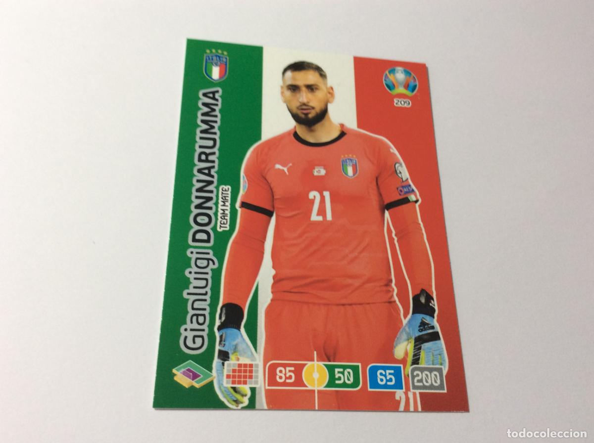 Figurine di Calcio: 209 Gianluigi Donnarumma Italia UEFA Euro 2020 Preview Adrenalyn XL Panini