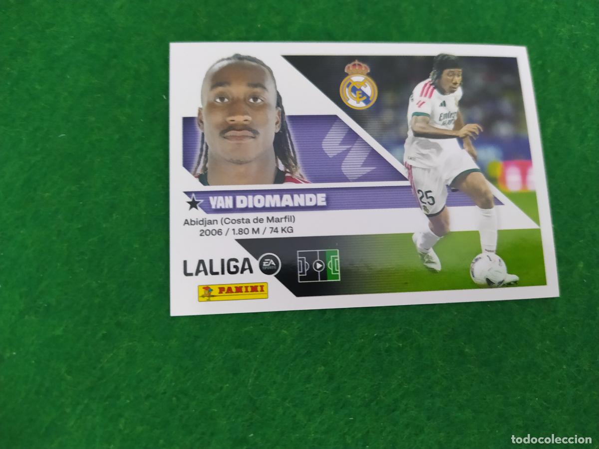 Football Stickers: LIGA ESTE 2026 2027 26 27 NUEVO - 3 EDICION - FICHAJE N&ordm; 39 DIOMANDE REAL MADRID