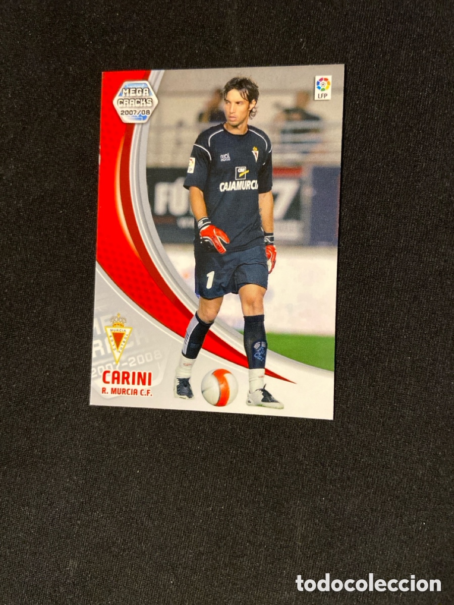 Cromos de f&uacute;tbol: CARINI 200 BIS (REAL MURCIA)