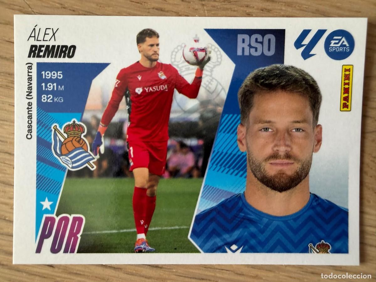 Cromos de f&uacute;tbol: 3 REMIRO REAL SOCIEDAD 25 26 2025 2026 LIGA EA SPORTS COLECCIONES ESTE SIN PEGAR STICKER