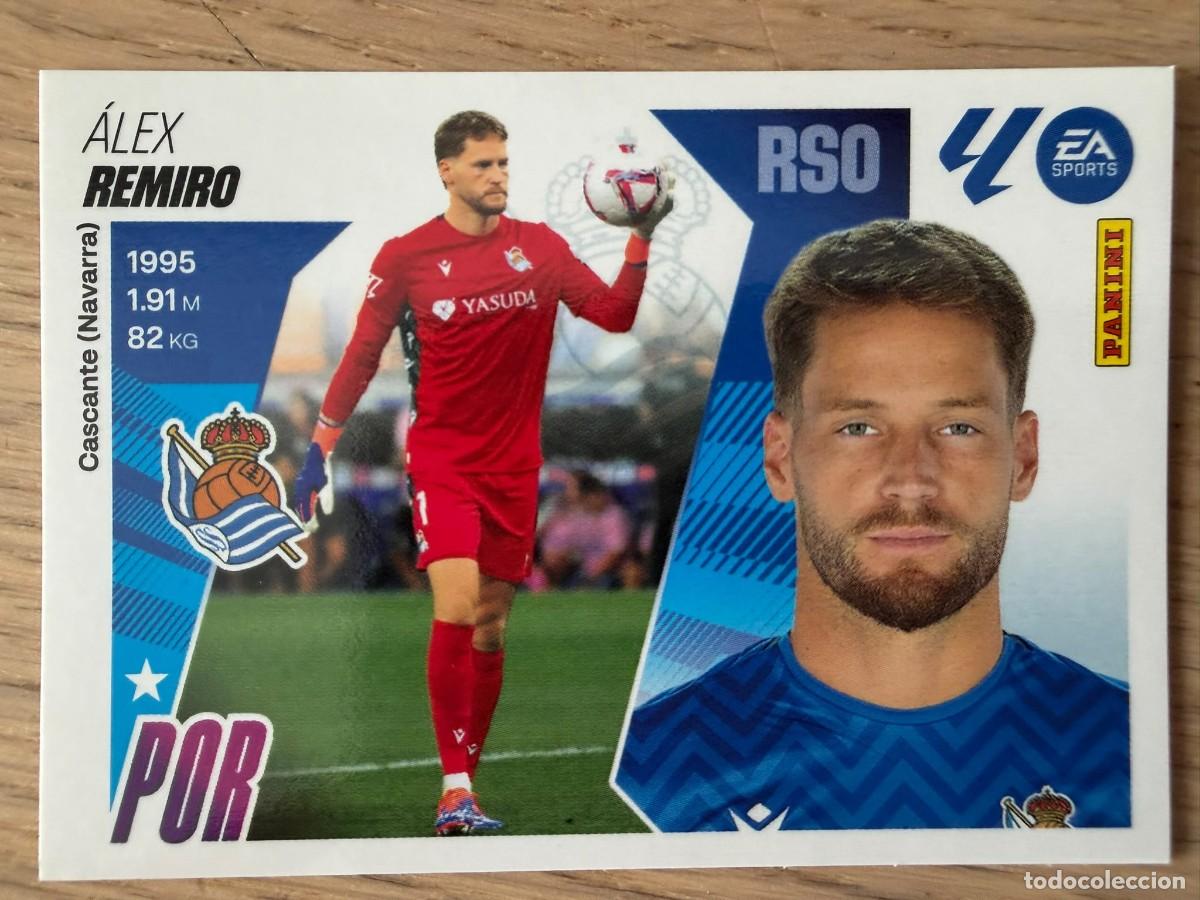 Cromos de f&uacute;tbol: 3 REMIRO REAL SOCIEDAD 25 26 2025 2026 LIGA EA SPORTS COLECCIONES ESTE SIN PEGAR STICKER
