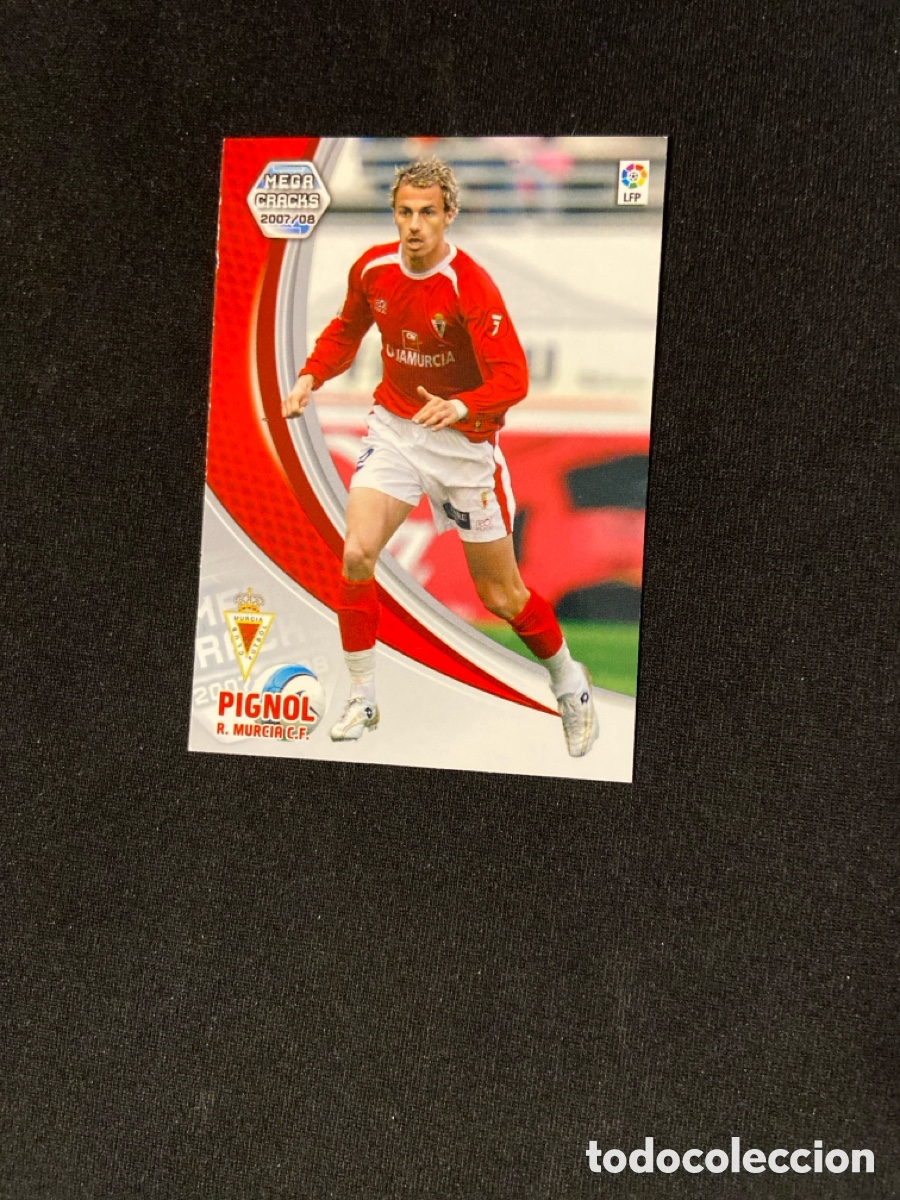 Cromos de f&uacute;tbol: PIGNOL 201 (REAL MURCIA) MEGA