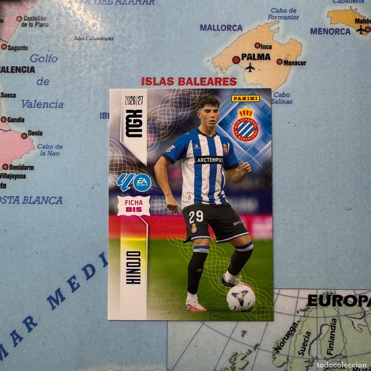 Cromos de f&uacute;tbol: Hinojo N&uacute;mero 170 Bis del Espa&ntilde;ol megacracks 26-27 2026-2027