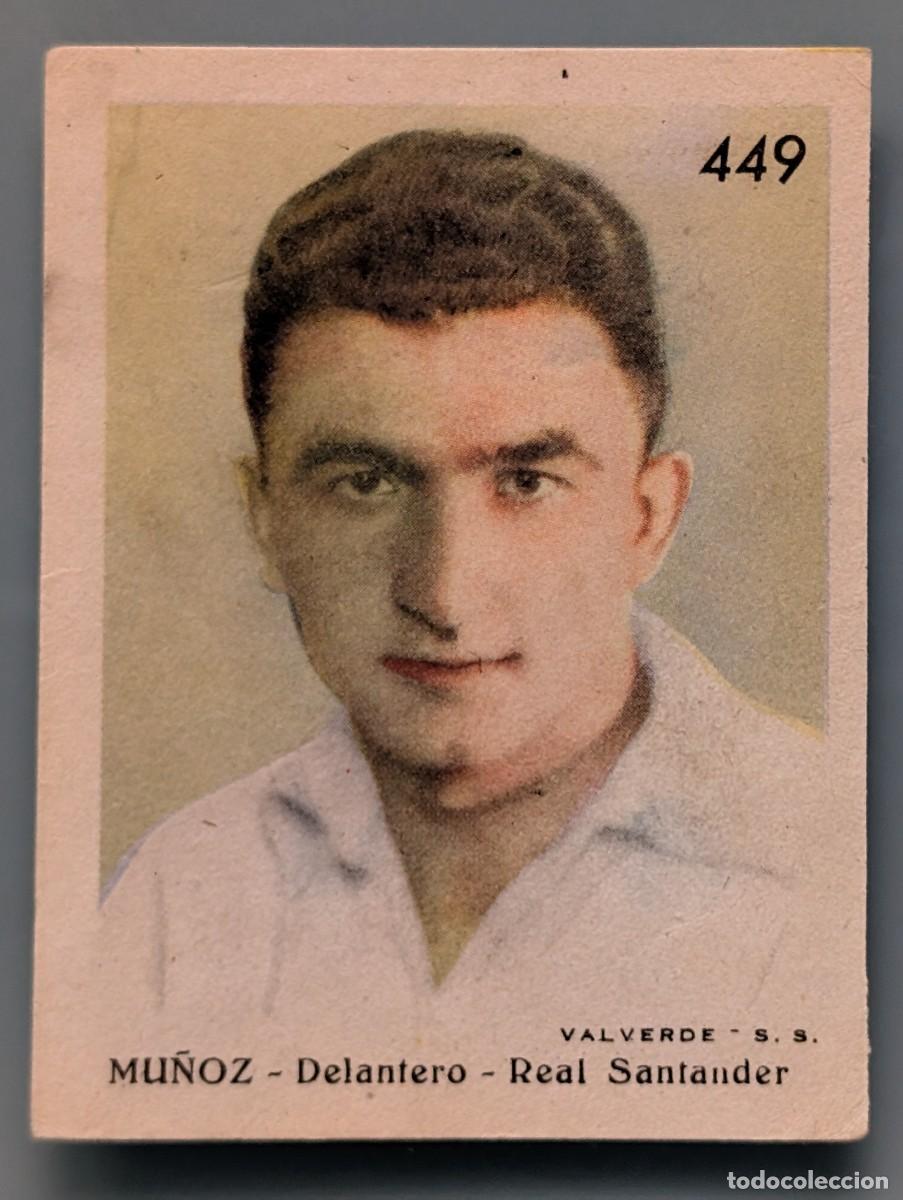 Cromos de f&uacute;tbol: RARISIMO CROMO VERY RARE ROOKIE CARD MIGUEL MU&Ntilde;OZ REAL MADRID 1944 FOTO SORPRESA LIGA FOOTBALL