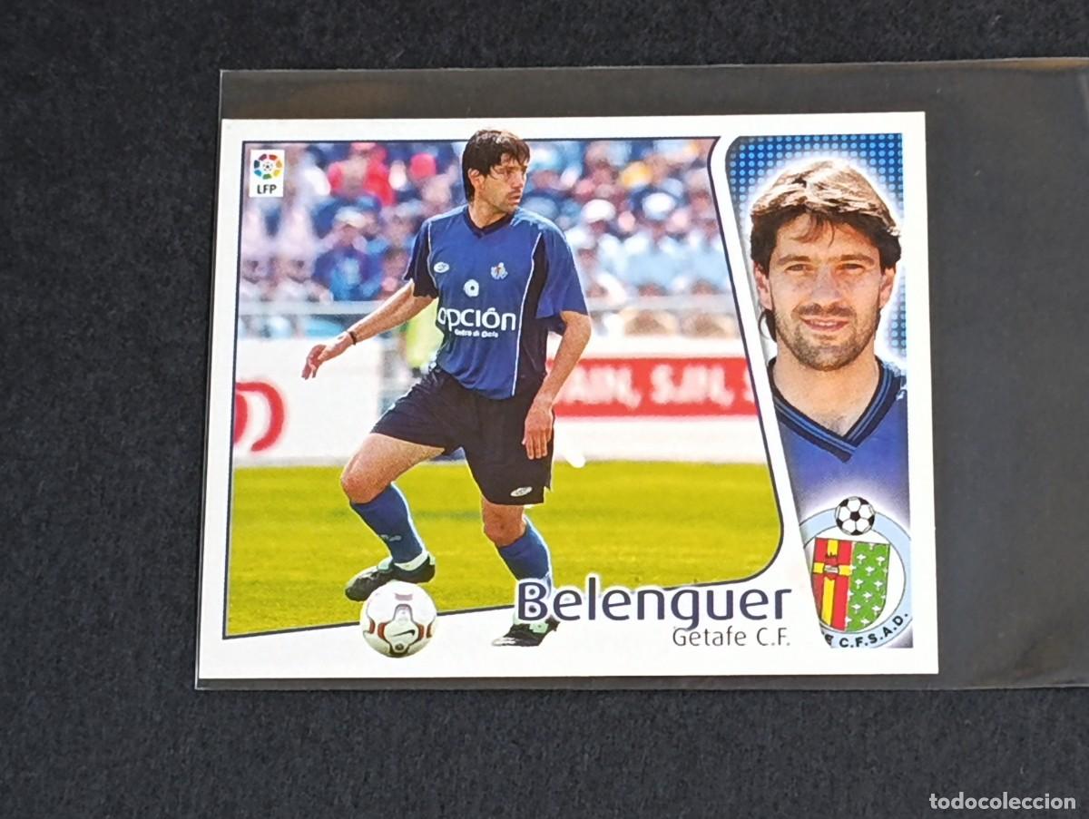 Cromos de Futebol: BELENGUER GETAFE CF - COLECCIONES EDICIONES ESTE LA LIGA 2004 2005 - PANINI 04 05 SIN PEGAR