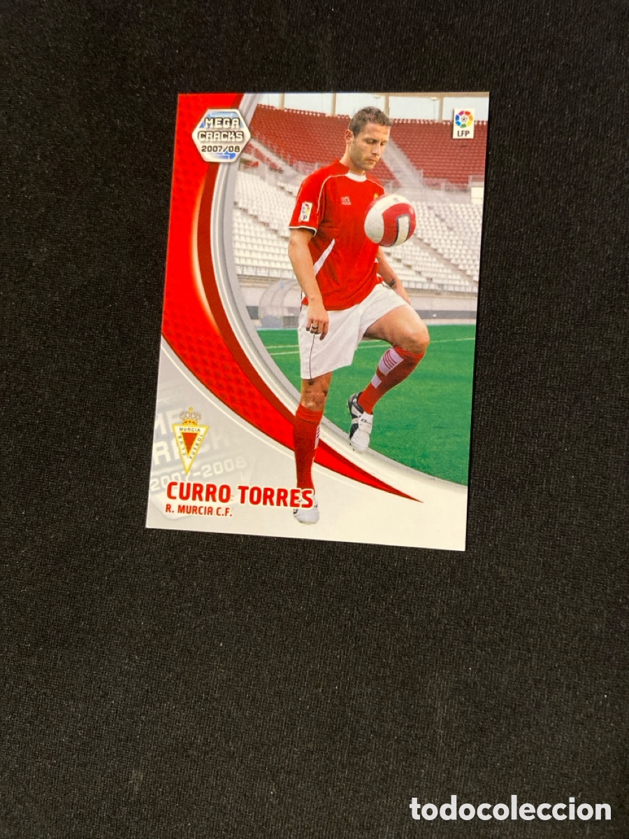 Cromos de f&uacute;tbol: CURRO TORRES 206 BIS (REAL MURCIA)