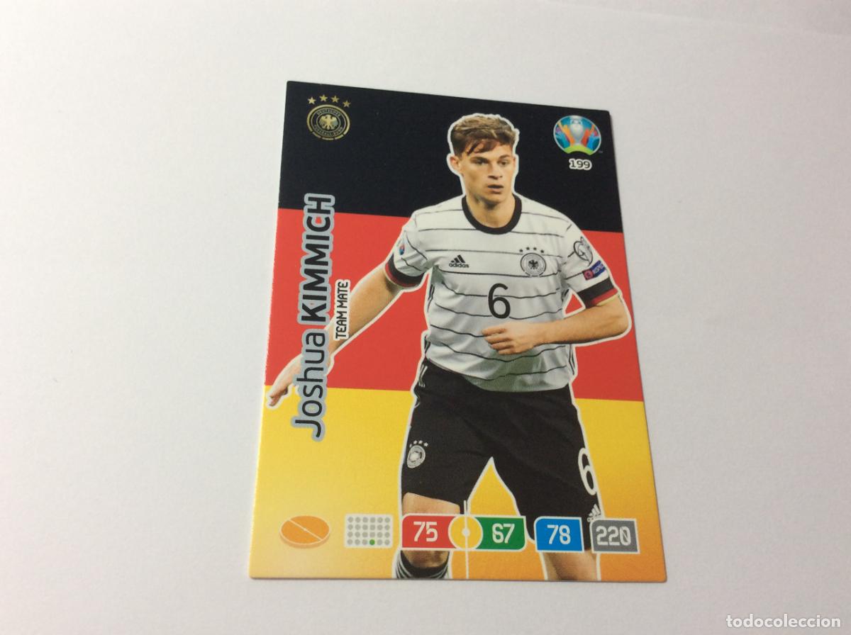 Cromos de f&uacute;tbol: 199 Joshua Kimmich Alemania UEFA Euro 2020 Preview Adrenalyn XL Panini