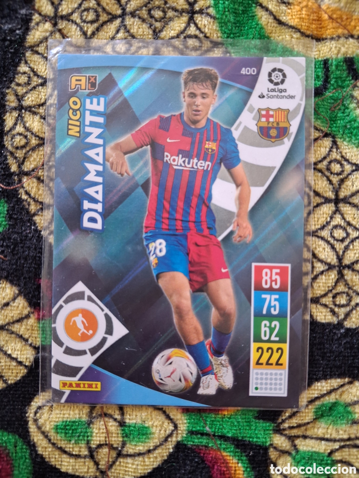 Cromos de Futebol: C7717. N&ordm; 400 Nico Diamante FC Barcelona Adrenalyn XL 21 22