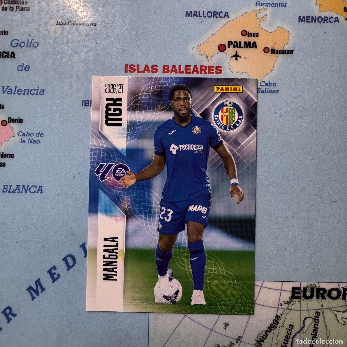 Cromos de f&uacute;tbol: Mangala N&uacute;mero 192 Del Getafe megacracks 26-27 2026-2027